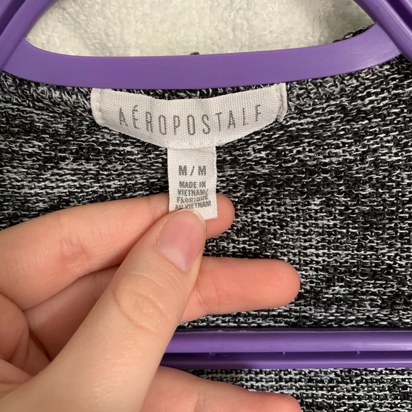 Grey Cardigan With Hood, size M - Picture 3 of 5